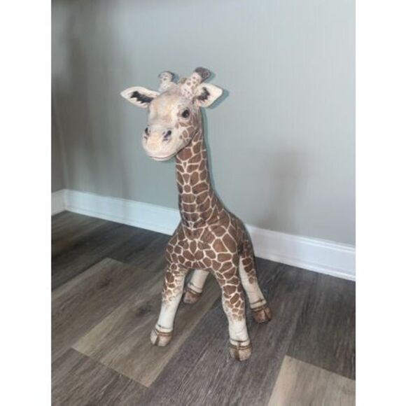 Vintage World Wildlife Fund Determined Productions, 1990-20" Plush Giraffe - Picture 1 of 6